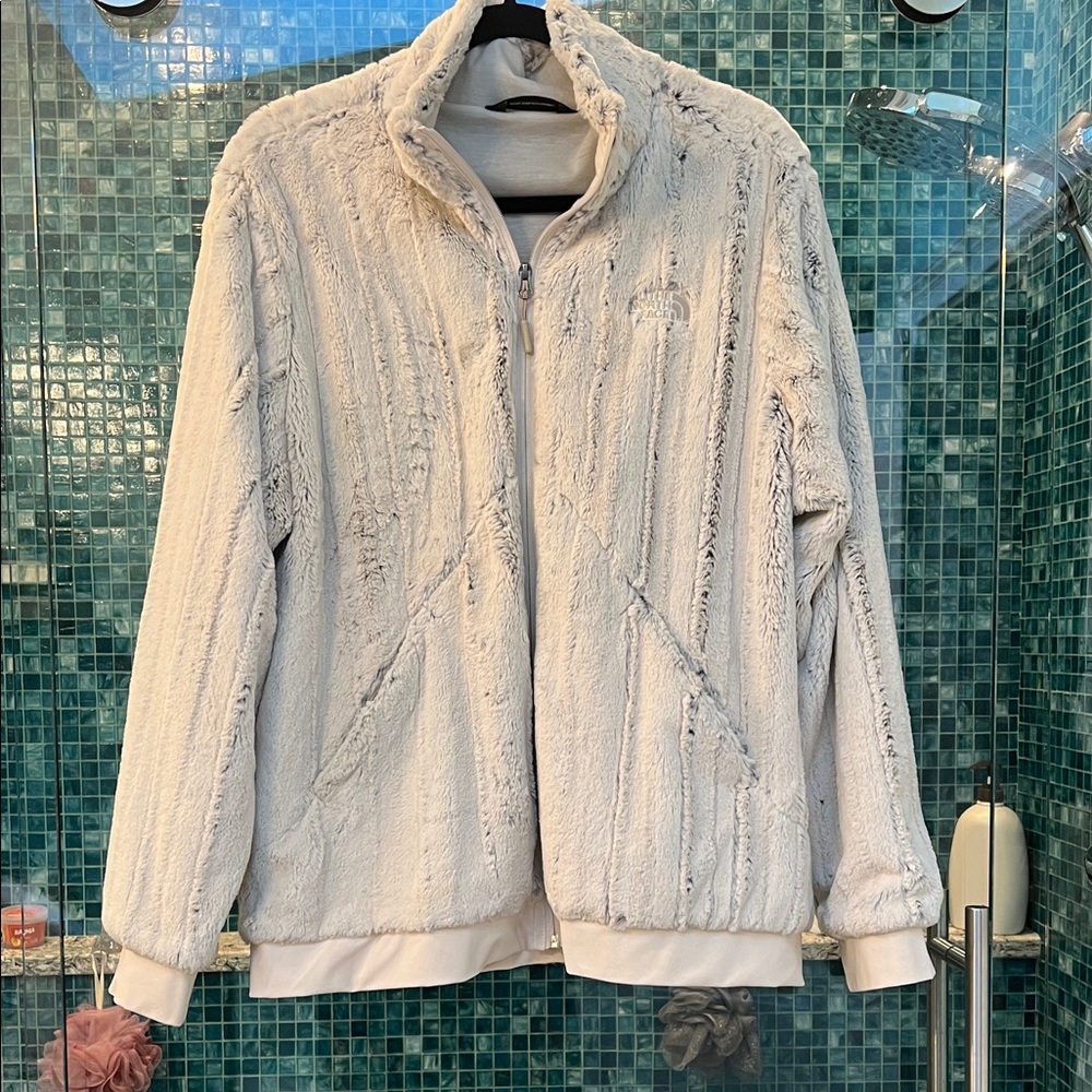 The North Face Cream Fleece Jacket